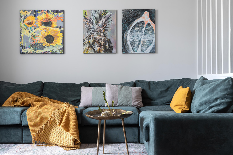 КВАРТИРА С ЯРКИМИ АКЦЕНТАМИ В СТАРОМ ФОНДЕ