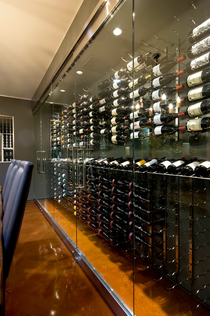 Fremont contemporary-wine-cellar