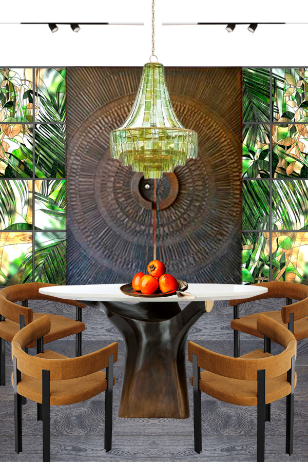 Коллаж столовой зоны