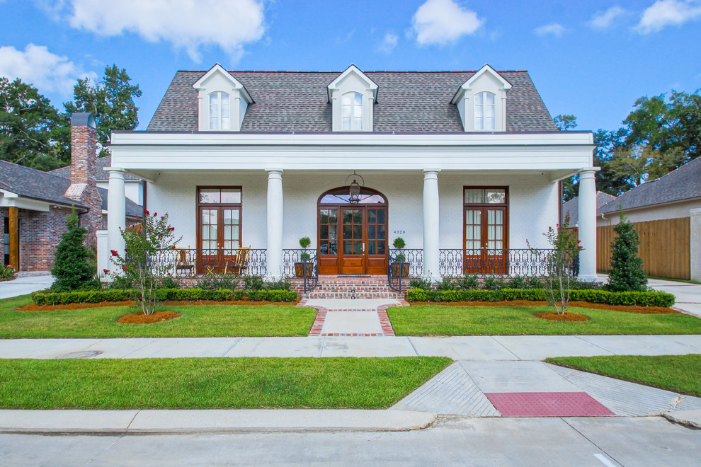 Talbot Residence - Transitional - Exterior - New Orleans ...
 Exterior Home Design Single Story