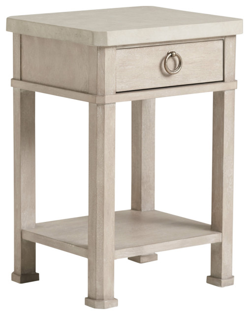 Escondido Night Table Farmhouse Nightstands And Bedside Tables By Massiano