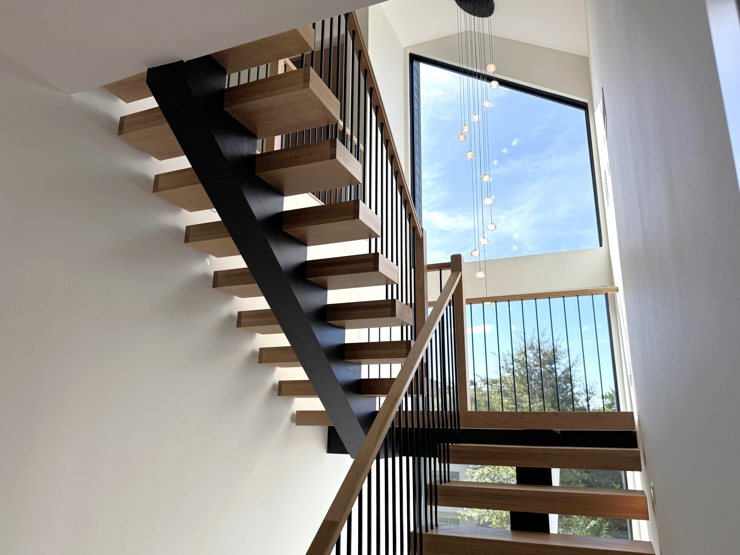 139_Four-Story Modern Staircase, Arlington, VA 22207