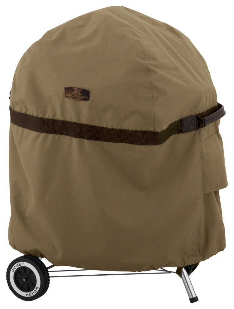 Classic Accessories Hickory Kettle Grill Cover, Large Contemporary