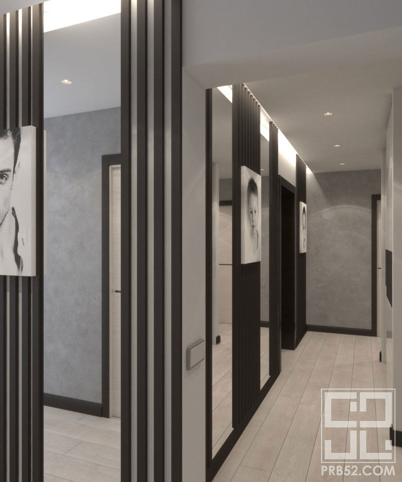 Проект присоединения однокомнатной квартиры к существующей в ЖК "7 небо"