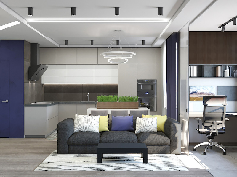 ЖК Cloud Nine, 3 комнаты, 70 м²