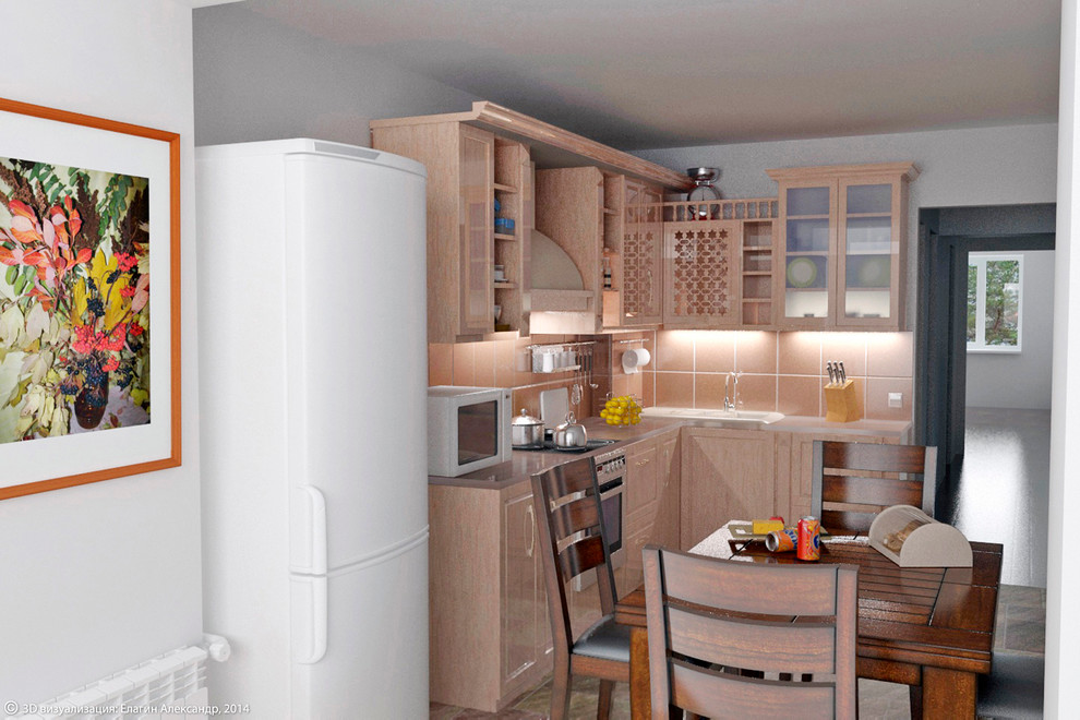 Форэскиз перепланировки кухни