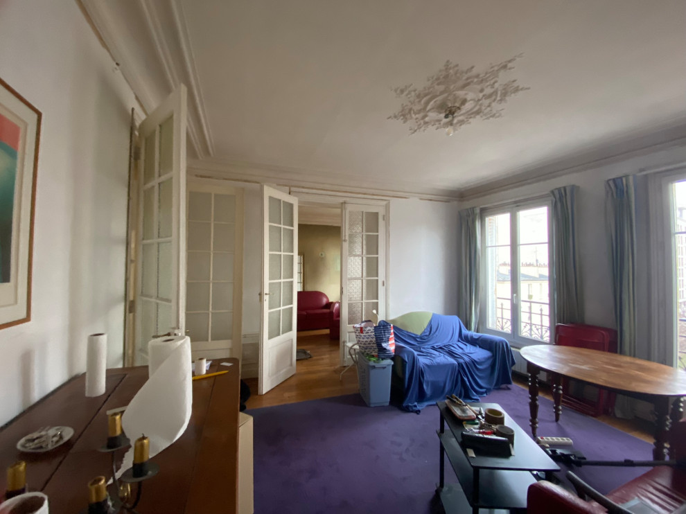 Rénovation appartement Haussmanien à Clichy