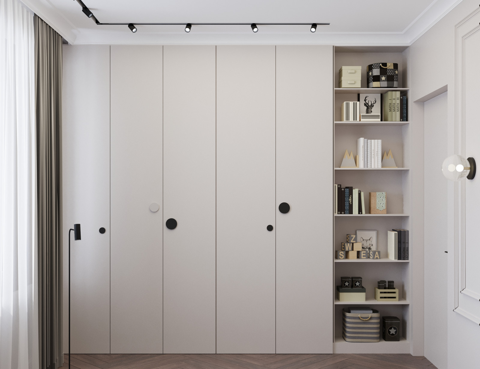 Квартира неоклассика