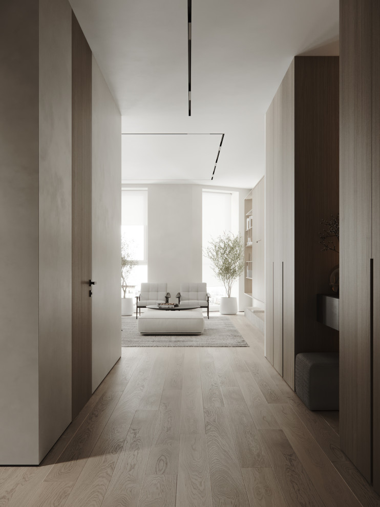 Квартира 144,8 m в стиле современный минимализм