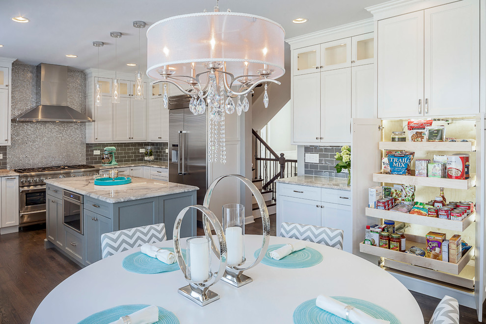 Home design - transitional home design idea in Chicago