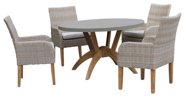 nautica outdoor 5 piece dining set