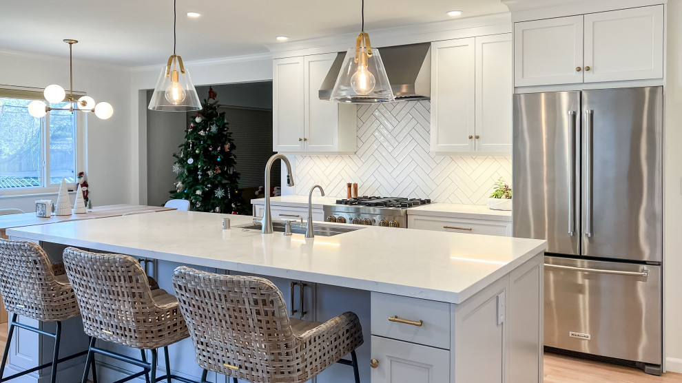 Calming Neutrals with Gold Accents