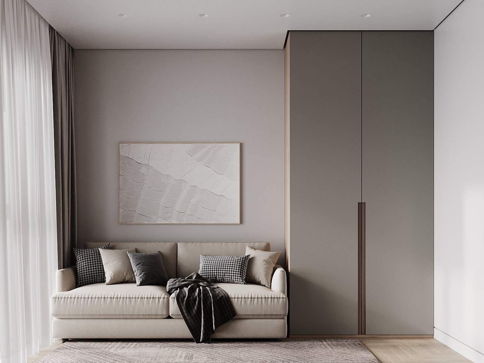 Дизайн интерьера квартиры в ЖК central avenue #PR-400