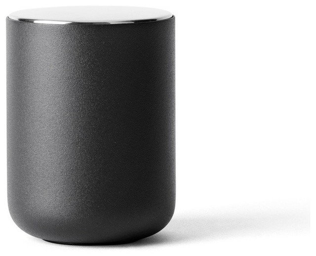 Menu Container Modern Kitchen Canisters And Jars By Design Public Menu Container Black