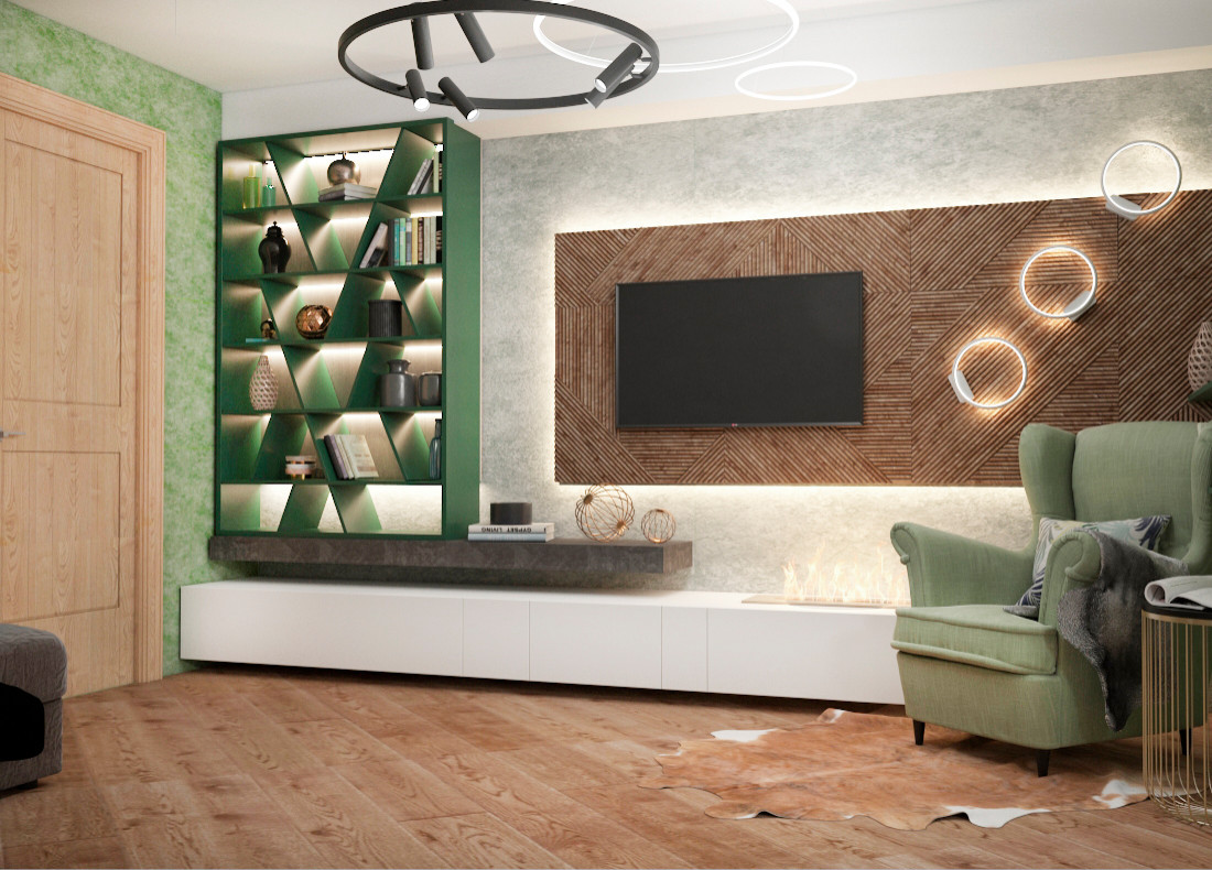 зелень в мегаполисе