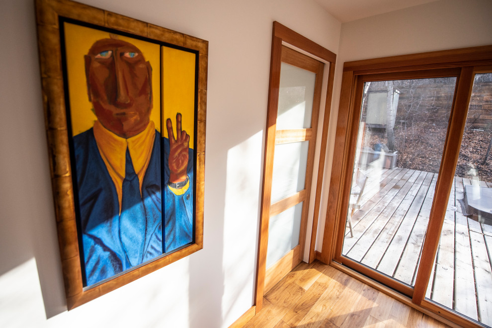 Entryway - transitional entryway idea