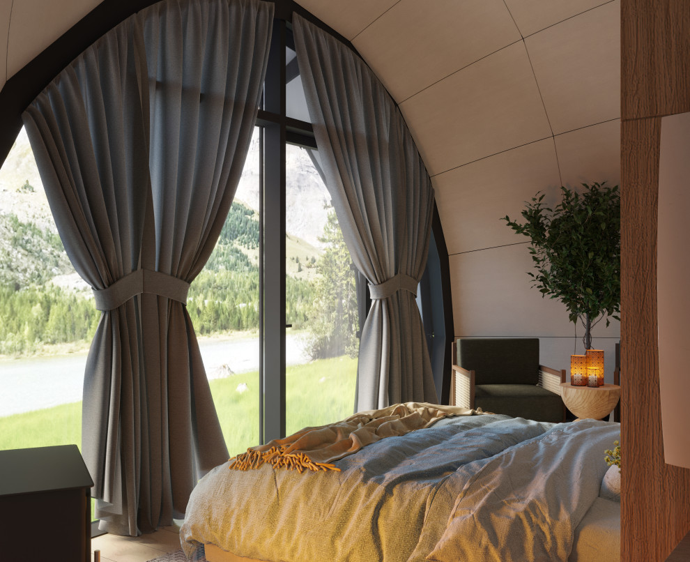 Купольные домики, интерьер отеля