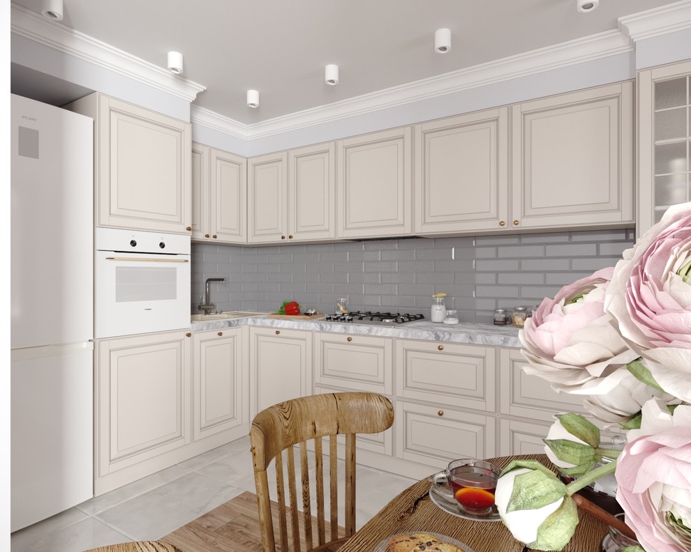 Воздушная гостиная в стиле городская классика