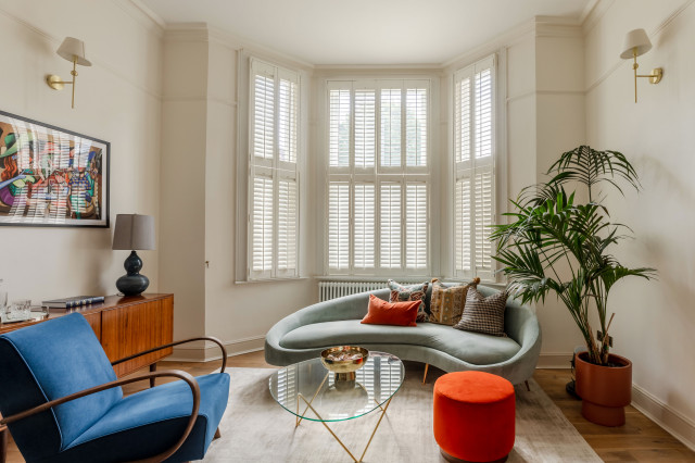 Belsize Park retro-dagligstue