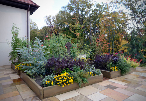 contemporary landscape gardening outdoor