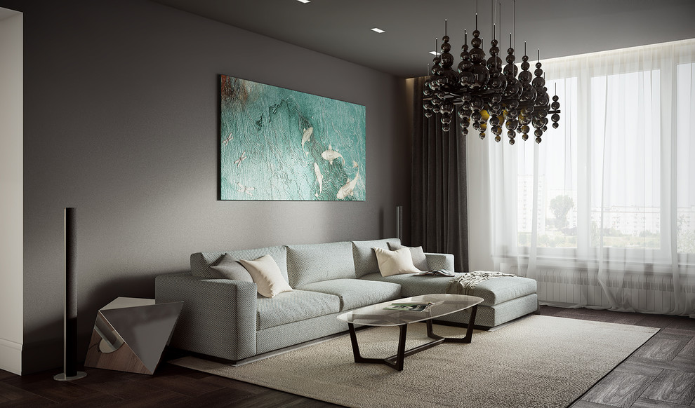 Интерьер квартиры 104м2 в ЖК Триумф Палас