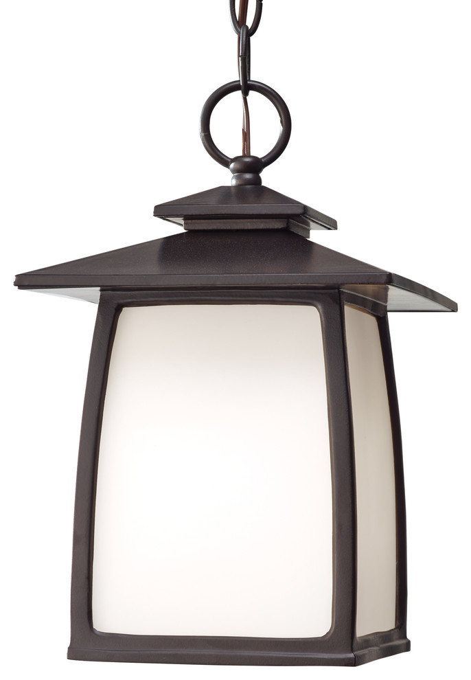 Feiss 1-Light Wright House, Oil Rubbed Bronze