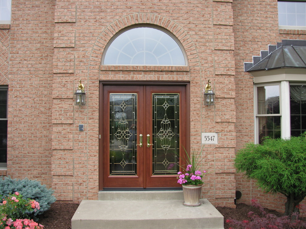 new Provia fiberglass double entry doors Traditional Entry Other