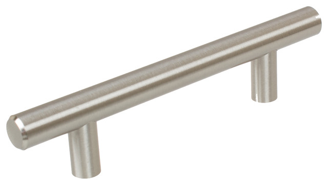 3.75" CC Thick Solid Stainless Steel 6" Long Bar Handle ...