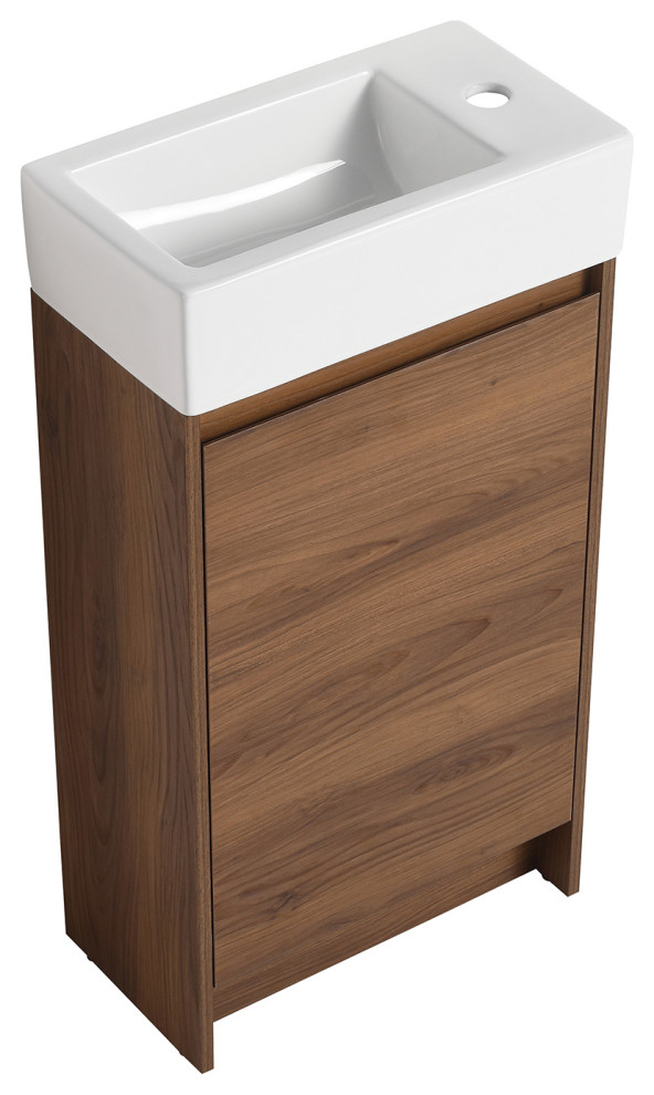 18" Free Standing Bathroom Modern Bathroom Vanities And