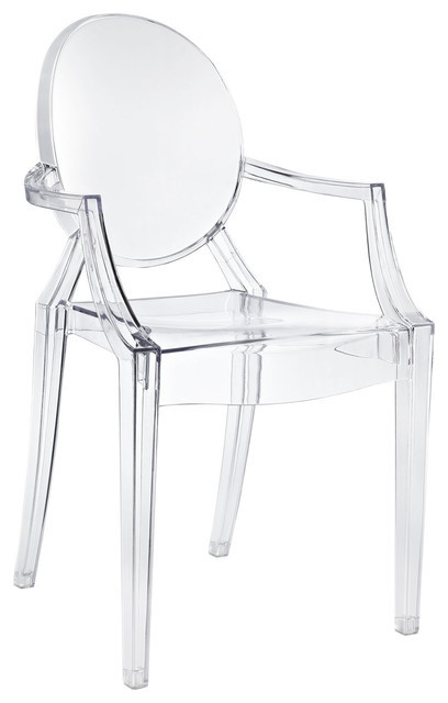 set of 4 acrylic chairs