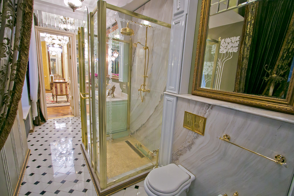 Ванная комната для бутик-отеля "Наполеон" в Санкт-Петербурге