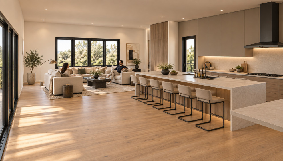 Kitchen to Living Room