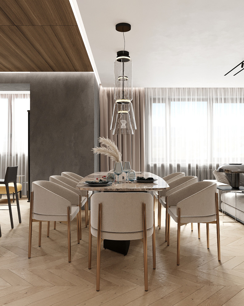 Интерьер квартиры г. Самара "Евроквартал" 180м2