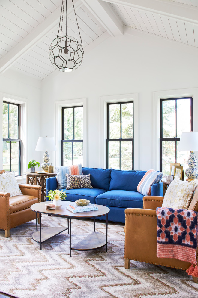 Sunroom - country sunroom idea in Minneapolis