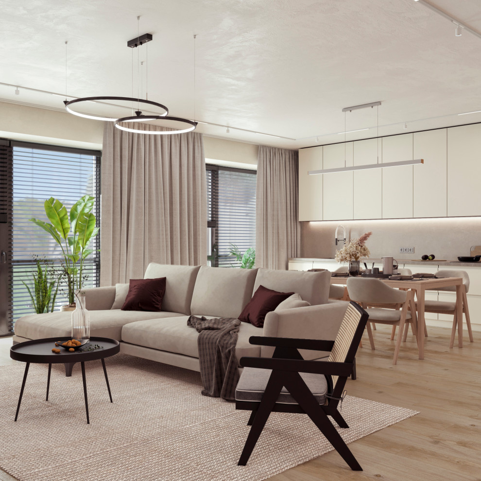 Дизайн-проект загородного дома, 84 м2