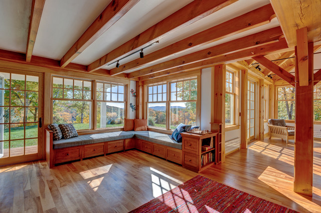 Timber Frame Addition campagne-salon