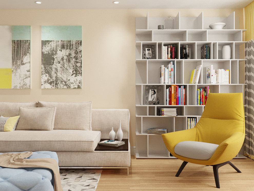 Мягкий и теплый интерьер.