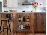 Beach Style Kitchen by Urbana Design Studio