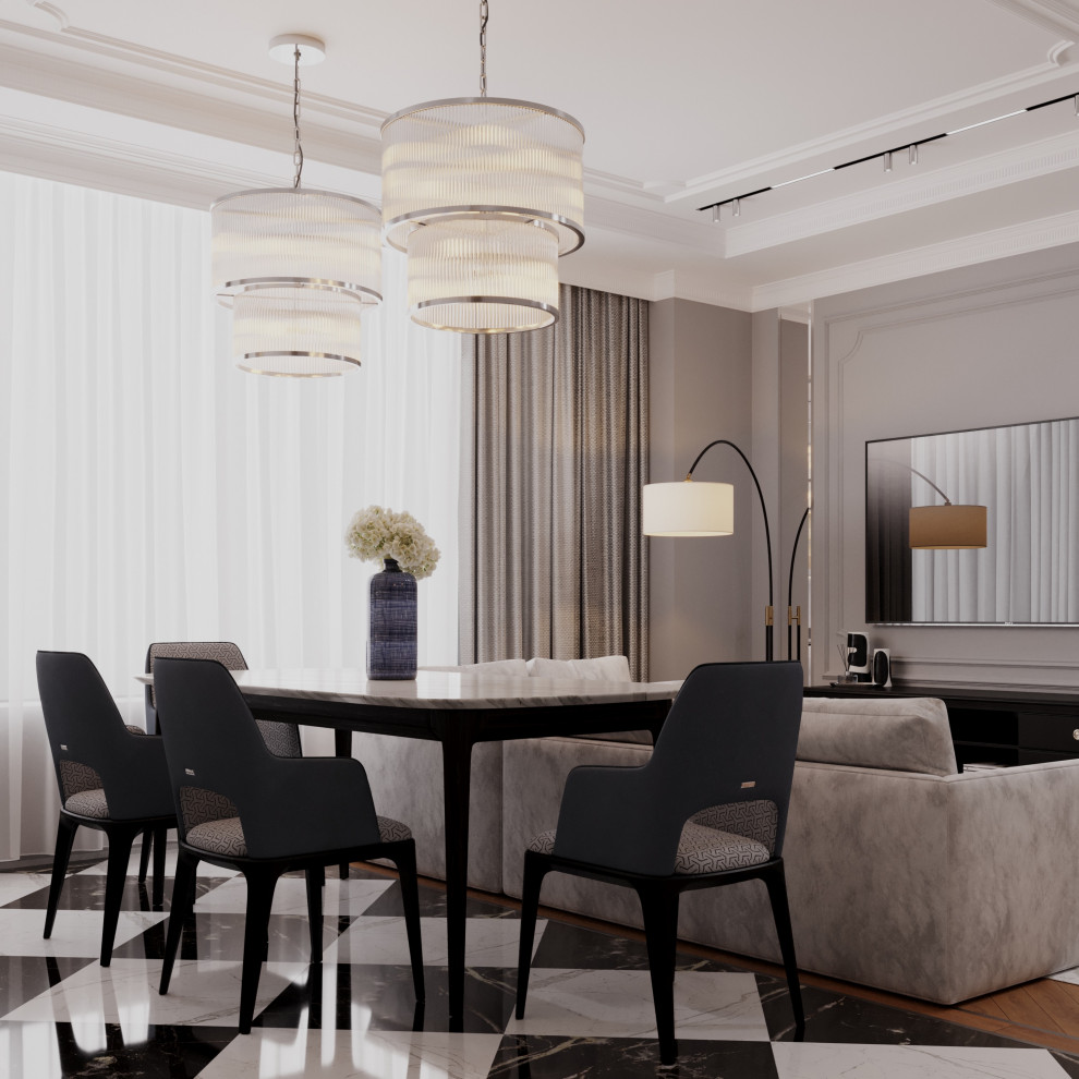 Квартира в стиле неоклассика. Г. Москва , ЖК «Большевик»