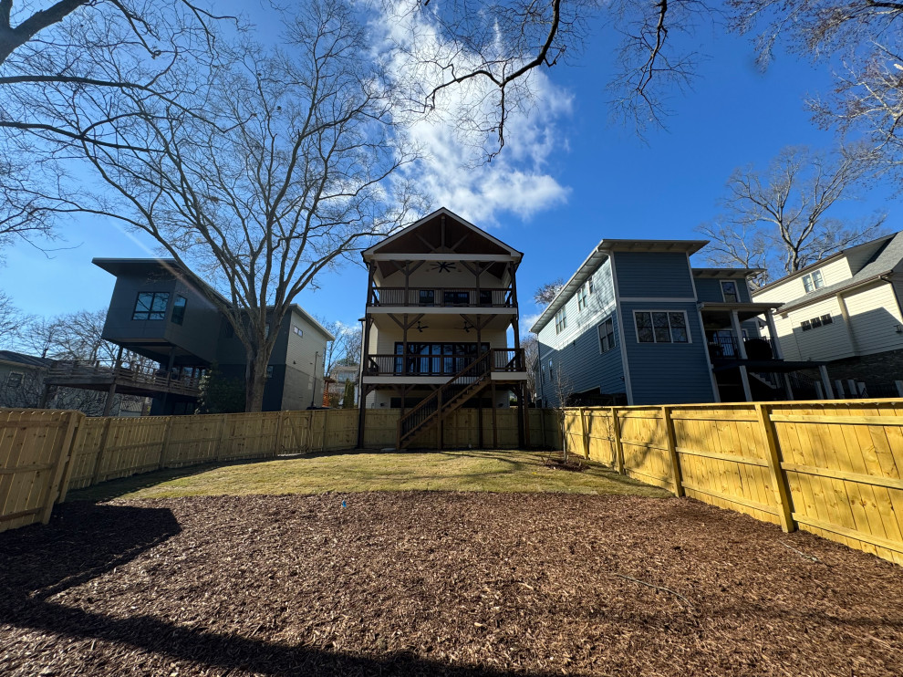 Madison New Construction Rear Elevation
