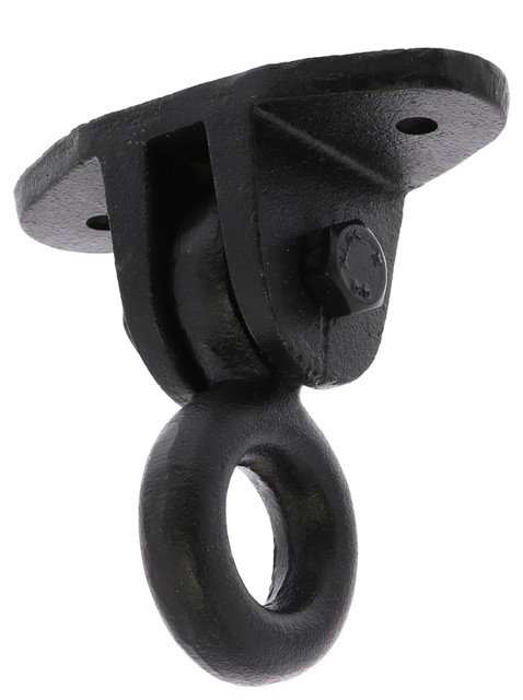 Industrial Style Cast Iron Utility Ring Ceiling Wall Hook Holder Black 4 5