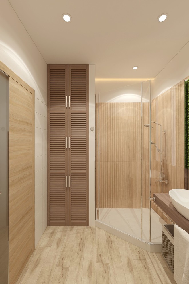 Ванная и санузел в эко стиле