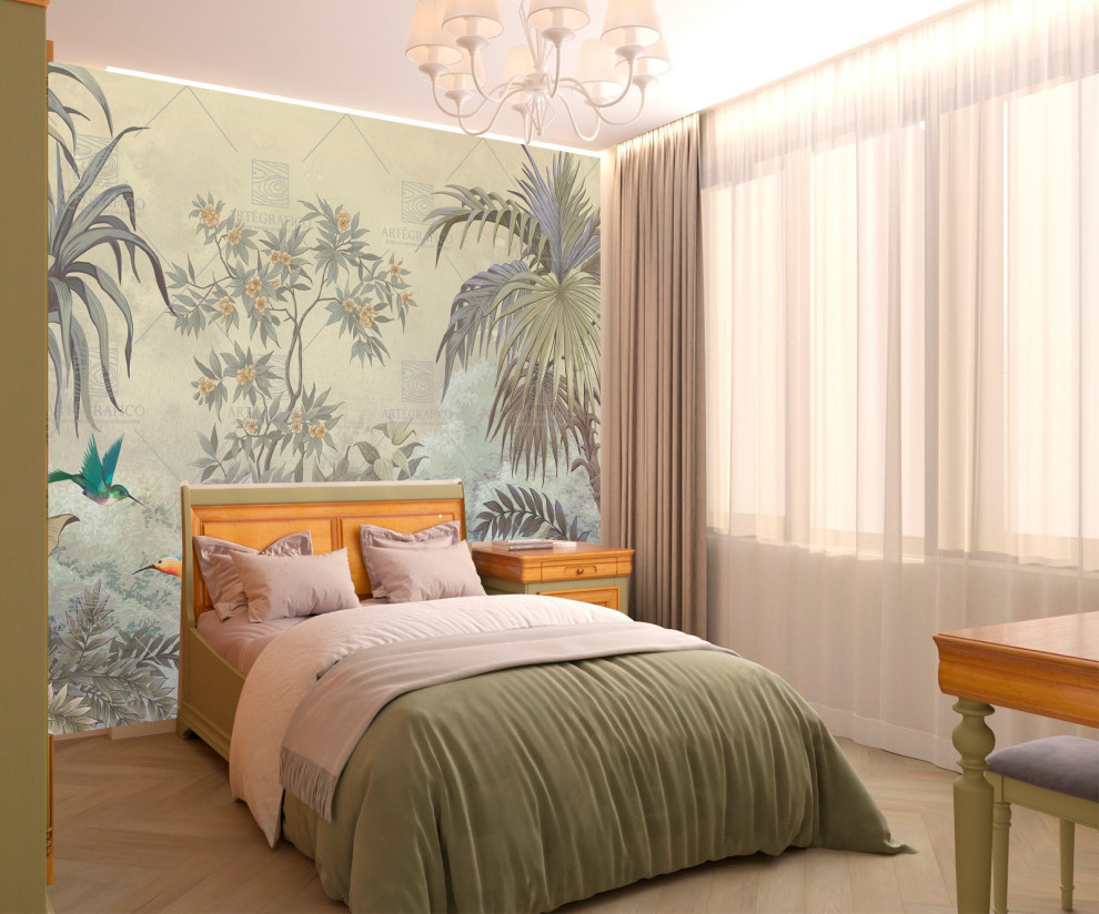 Дизайн проект - уютный и элегантный интерьер в мягких пастельных тонах