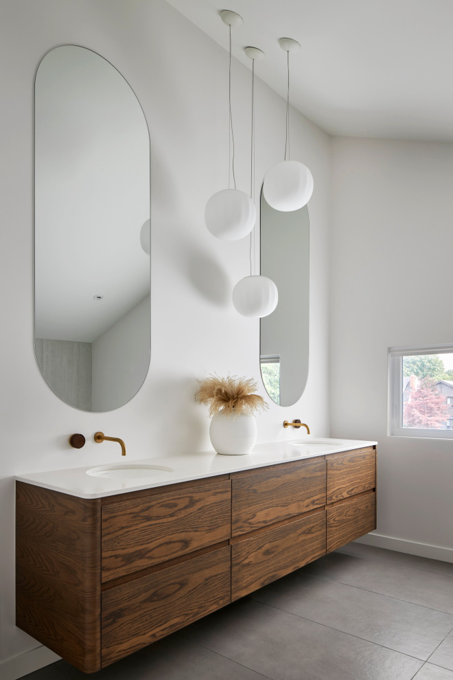 The WabiSabi House Scandinavian Bathroom Ottawa by Art & Stone
