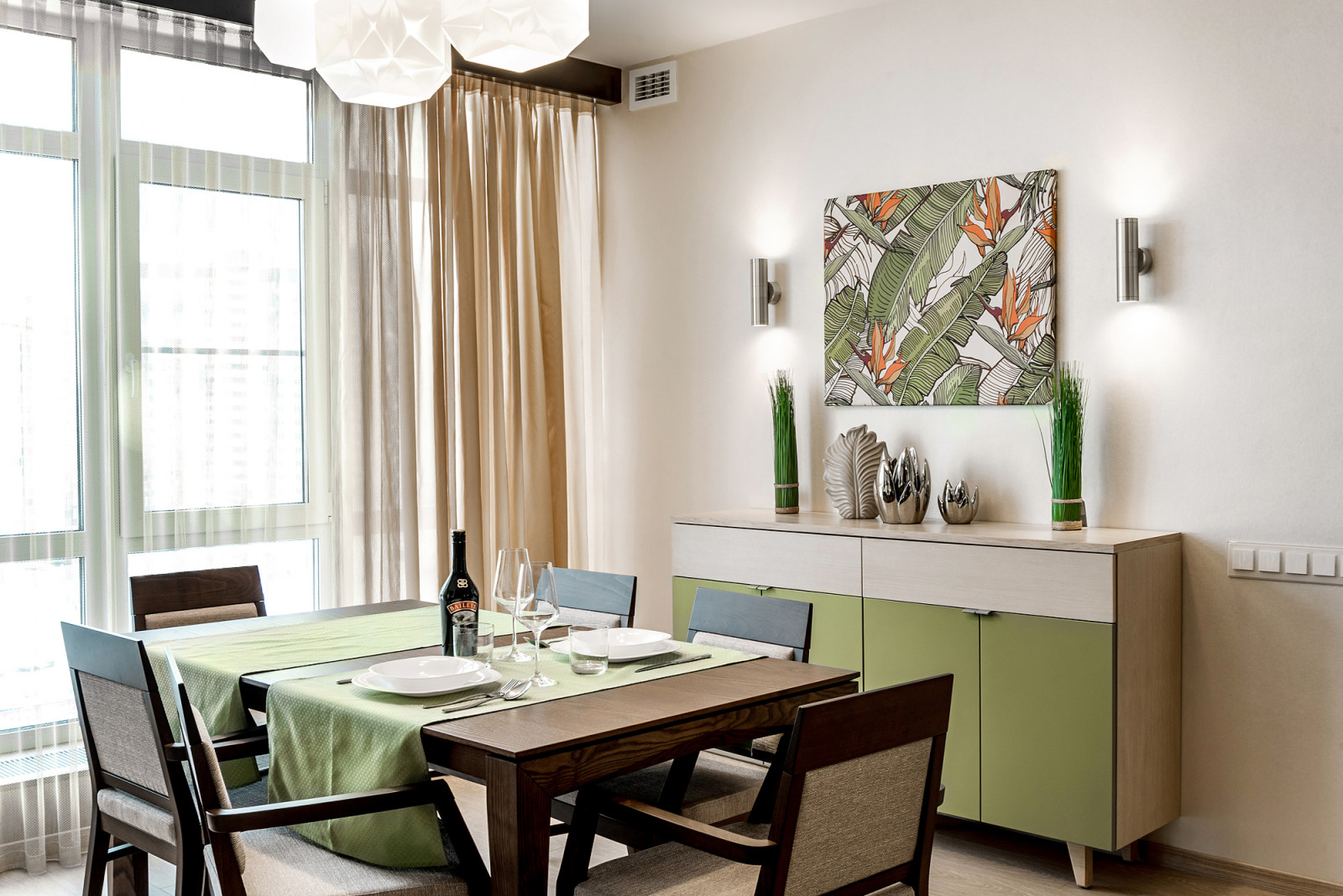 Квартира с настроением тропиков