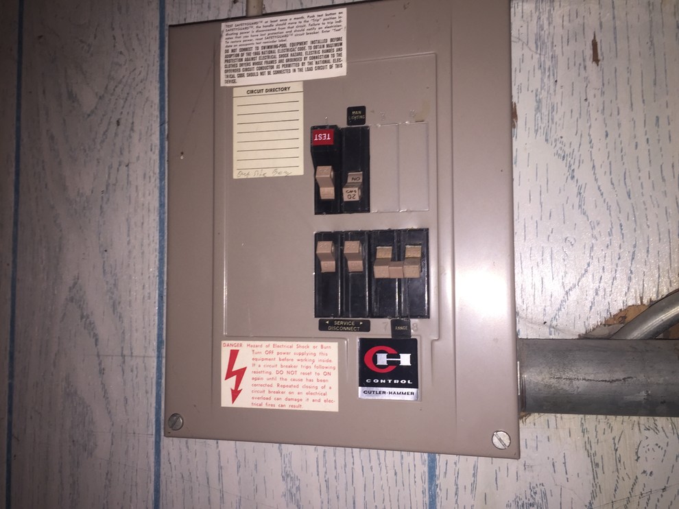 Amperage for new stove