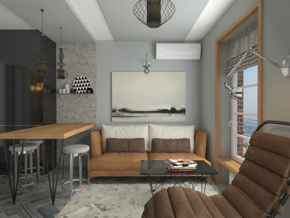 Кухня-гостиная