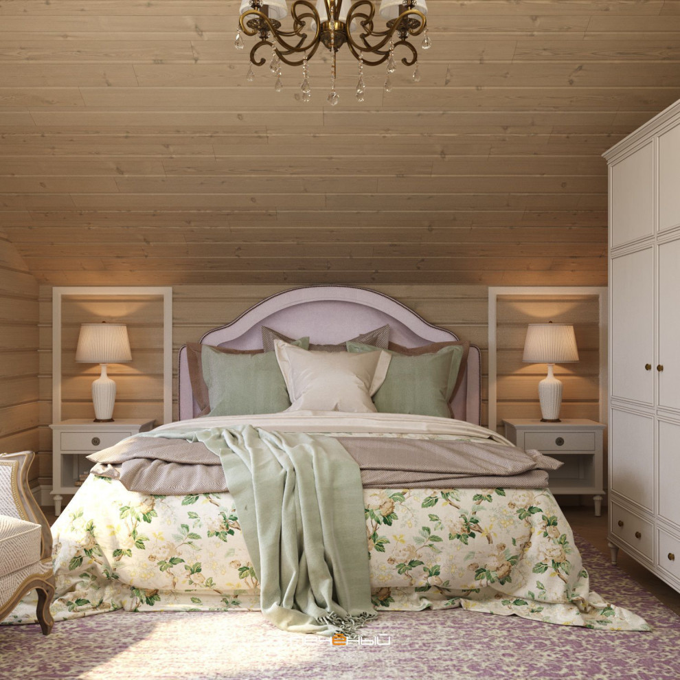 Дизайн интерьера загородного дома для большой семьи