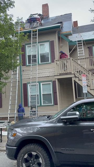 Roofing and metal fascia trim