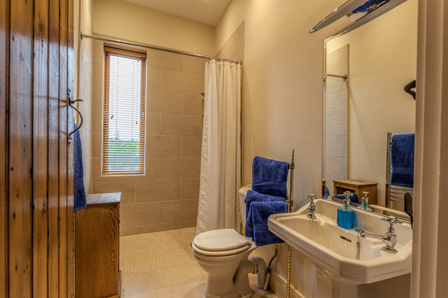 Studio Apartment Kildare lantlig-badrum